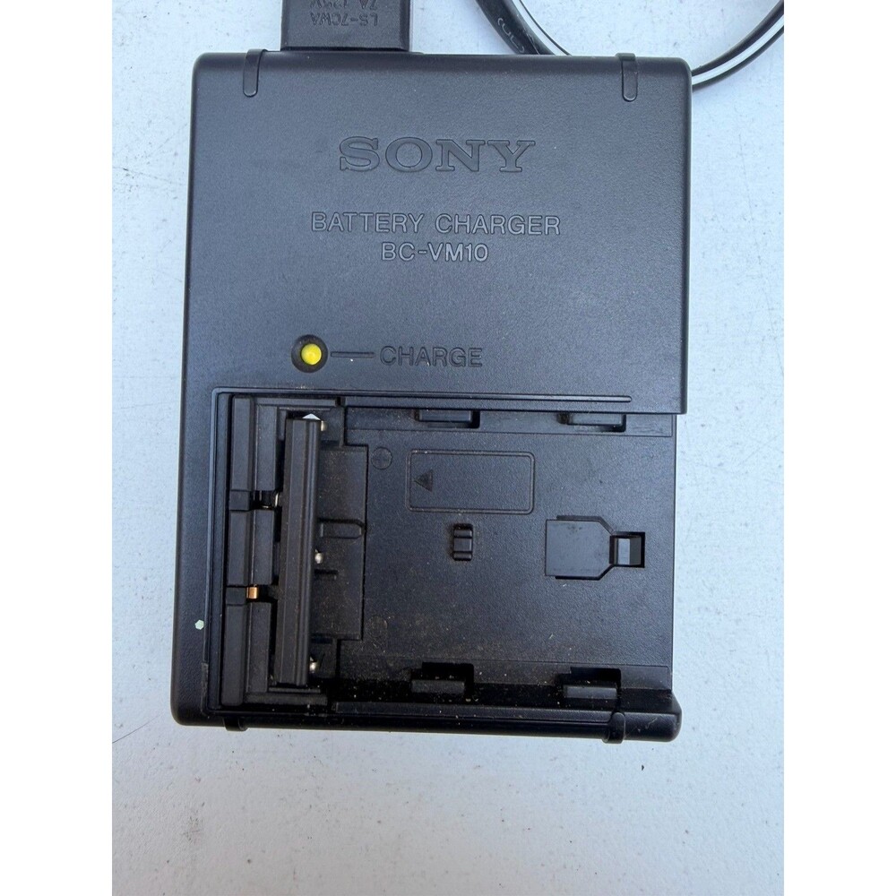 Original Sony Alpha BC-VM10 Infolithium Compact Travel Charger With Cable